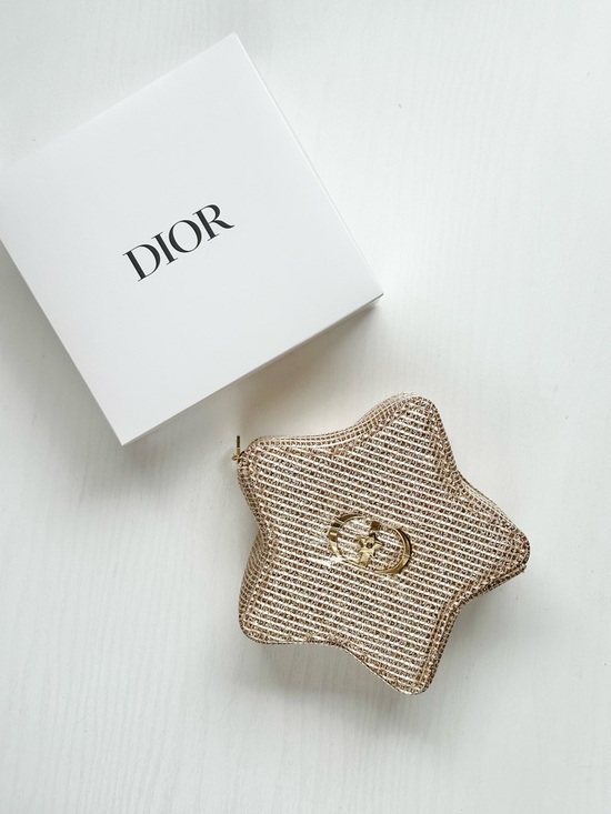 Dior Handbags - ✨NIB Limited Edition Sparkly Dior Star Makeup Pouch